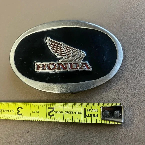 Vintage Honda Motorcycle Belt Buckle, Unisex removable, original condition - Picture 1 of 5